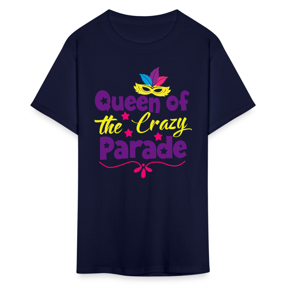 Women’s Crazy Parade Festival Tee Queen Of The Parade T-shirt - navy