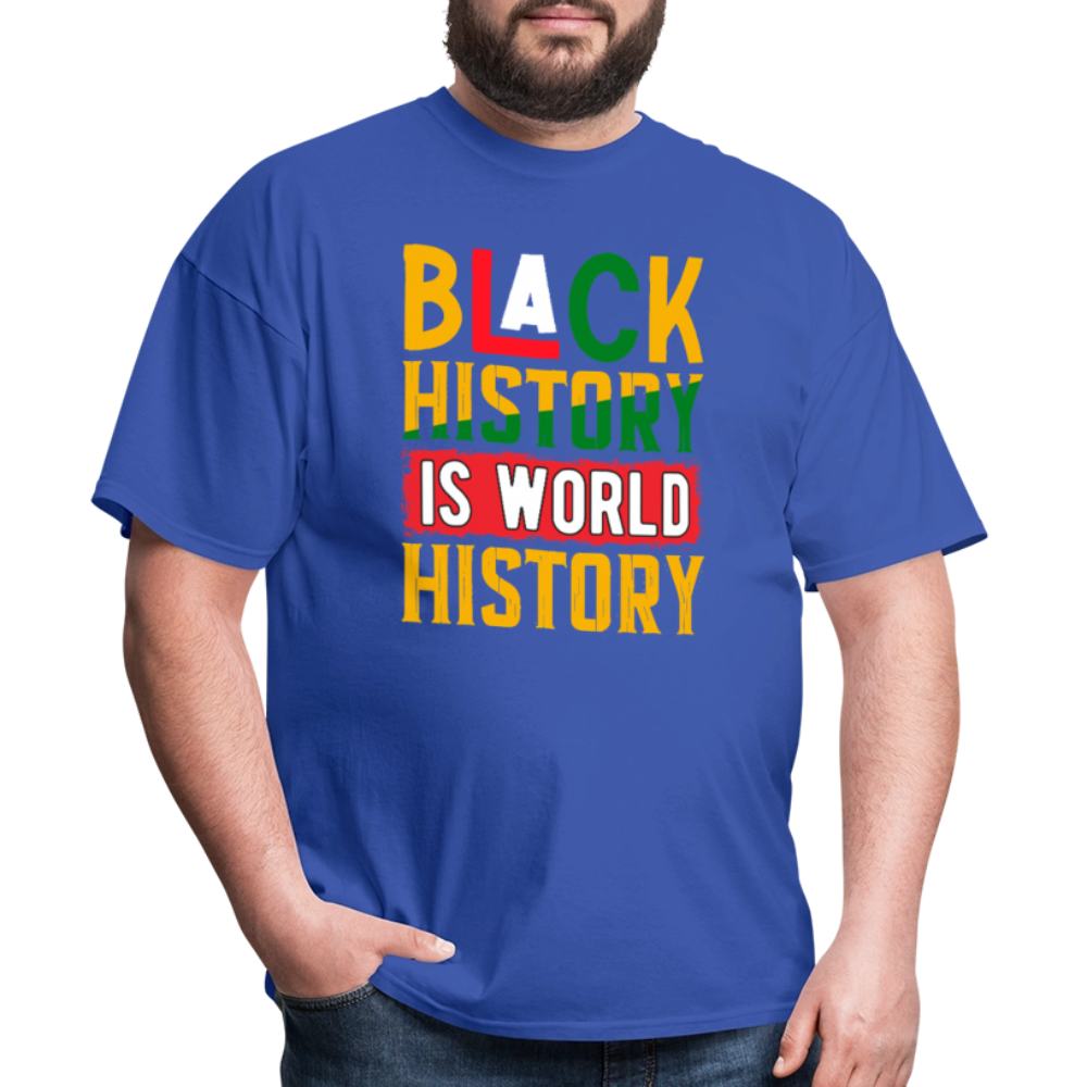 Black history Shirt For Cultural Pride Black Empowerment T-shirt - royal blue