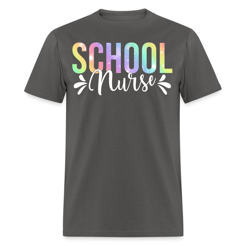 School Nurse Appreciation Gifts Back to School T-shirt - charcoal