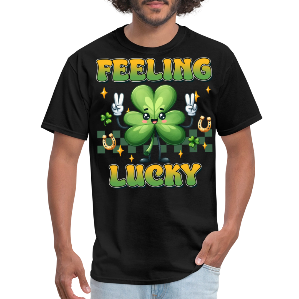 Feeling Lucky Irish Festival T-shirt - black