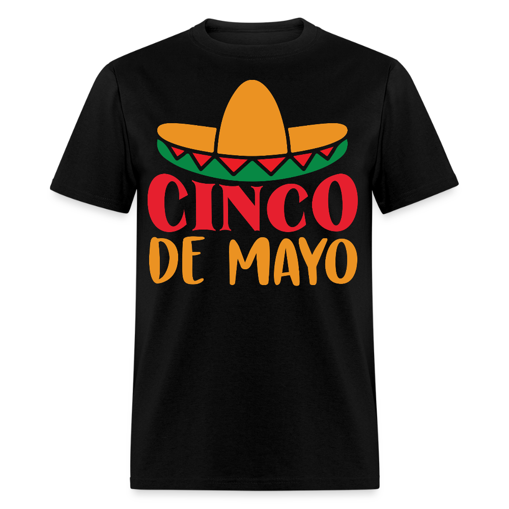 Best Cinco de Mayo Tee For Celebrations Mexican Festival T-shirt - black