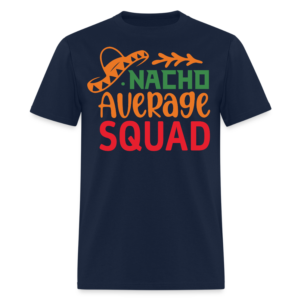 Nacho Average Squad Matching Fiesta T-shirt - navy