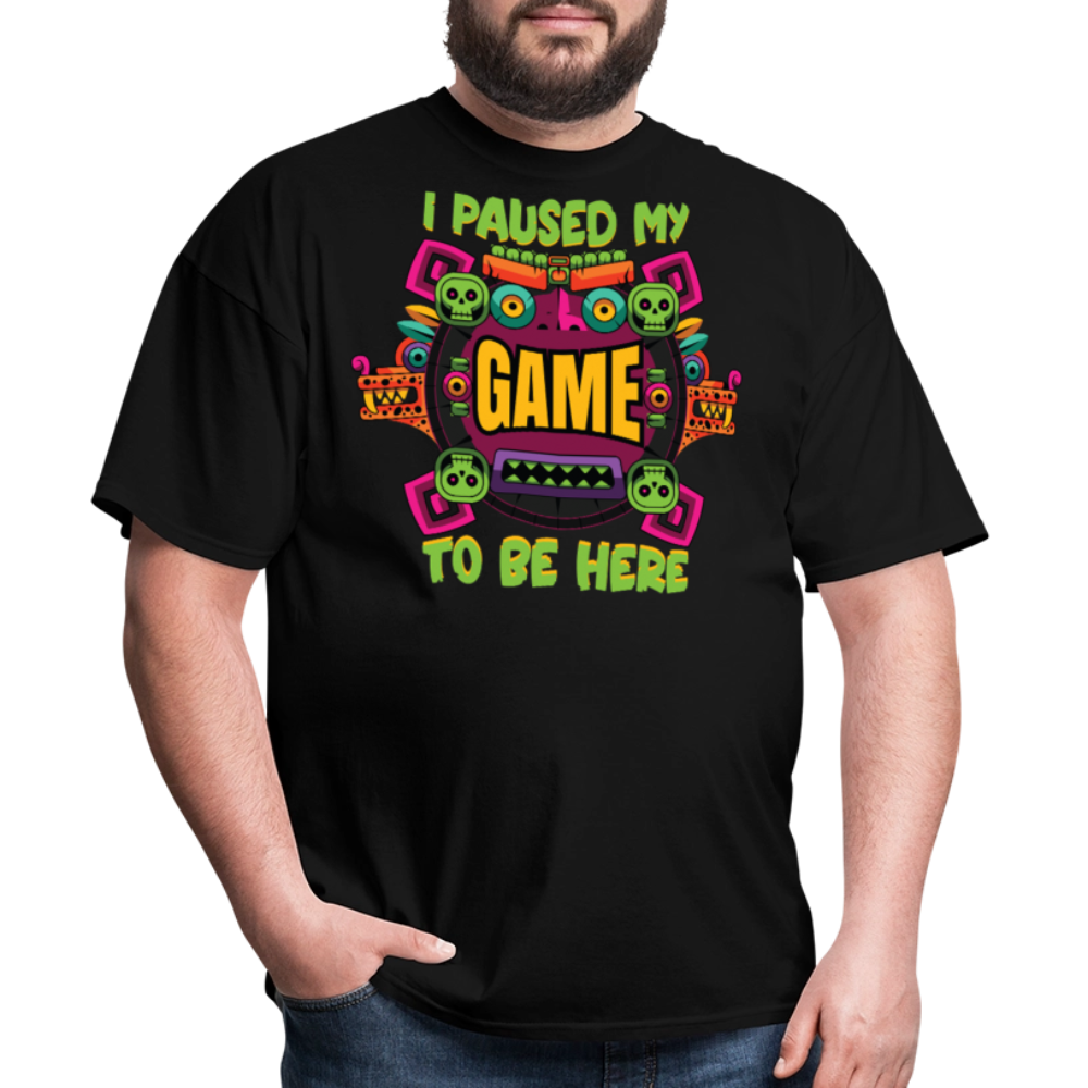 I Paused My Game For Cinco De Mayo T-shirt - black