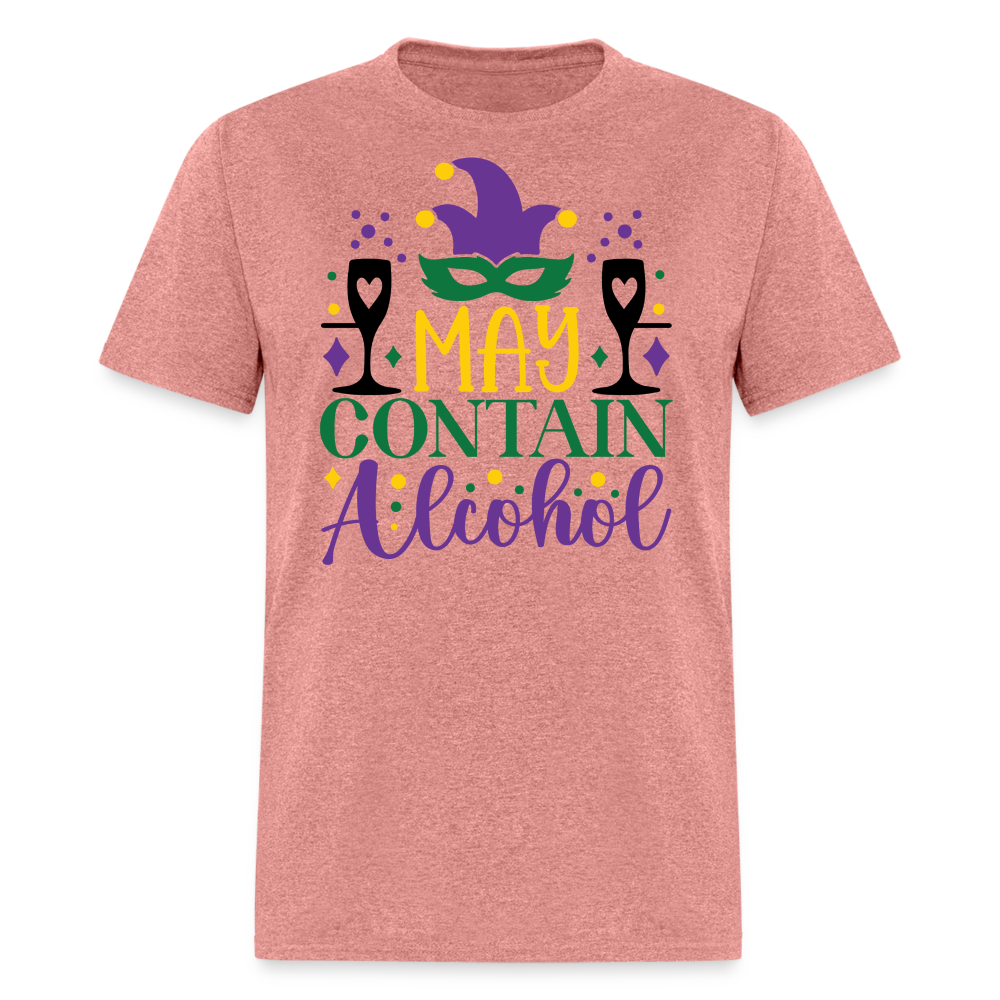 Funny Mardi Gras Drinking Team Unisex T-shirt - heather mauve