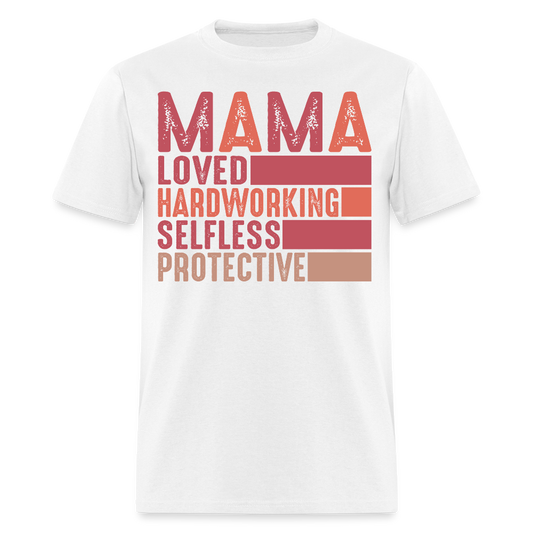 Mother’s Day Gift Tee For Hardworking Moms T-shirt - white