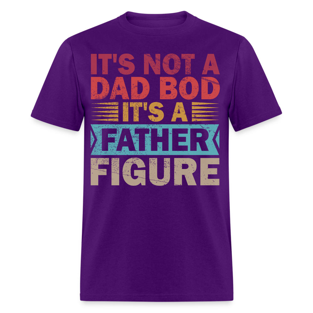 Funny Dad Bod Shirt for Father's Day Clasic T-shirt - purple