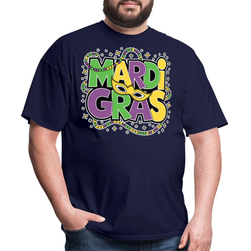 Unique Mardi Gras T-shirts For Women Comfortable Mardi Gras Longline T-shirt - navy