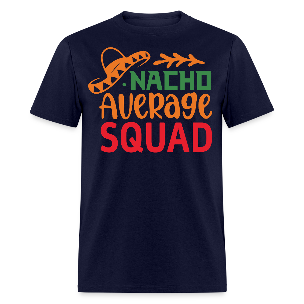 Nacho Average Squad Matching Fiesta T-shirt - navy