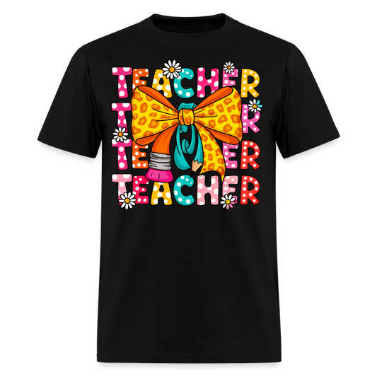 Back To School Teacher Appreciation Gift T-Shirt - black