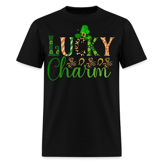 St Patrick’s Day Lucky Charm Classic T-shirt - black