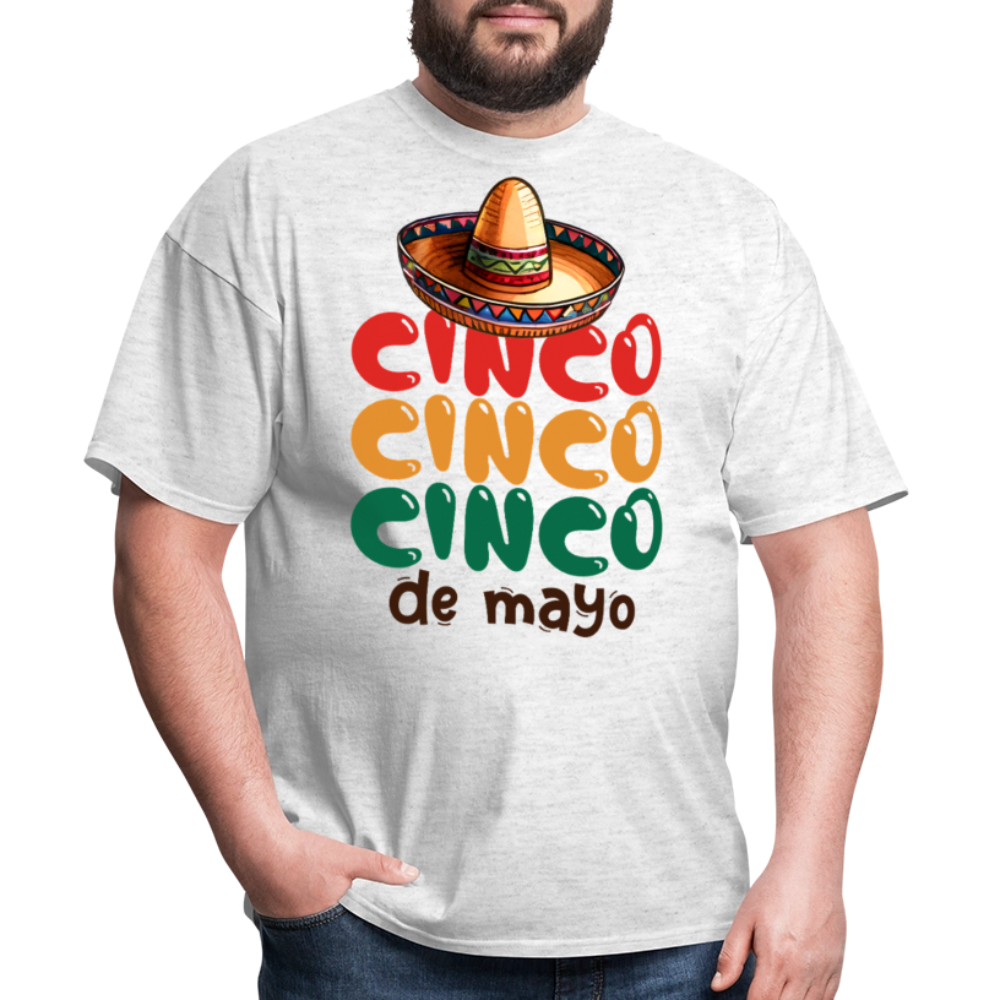 Mexican Party Outfit For Cinco De Mayo T-shirt - light heather gray