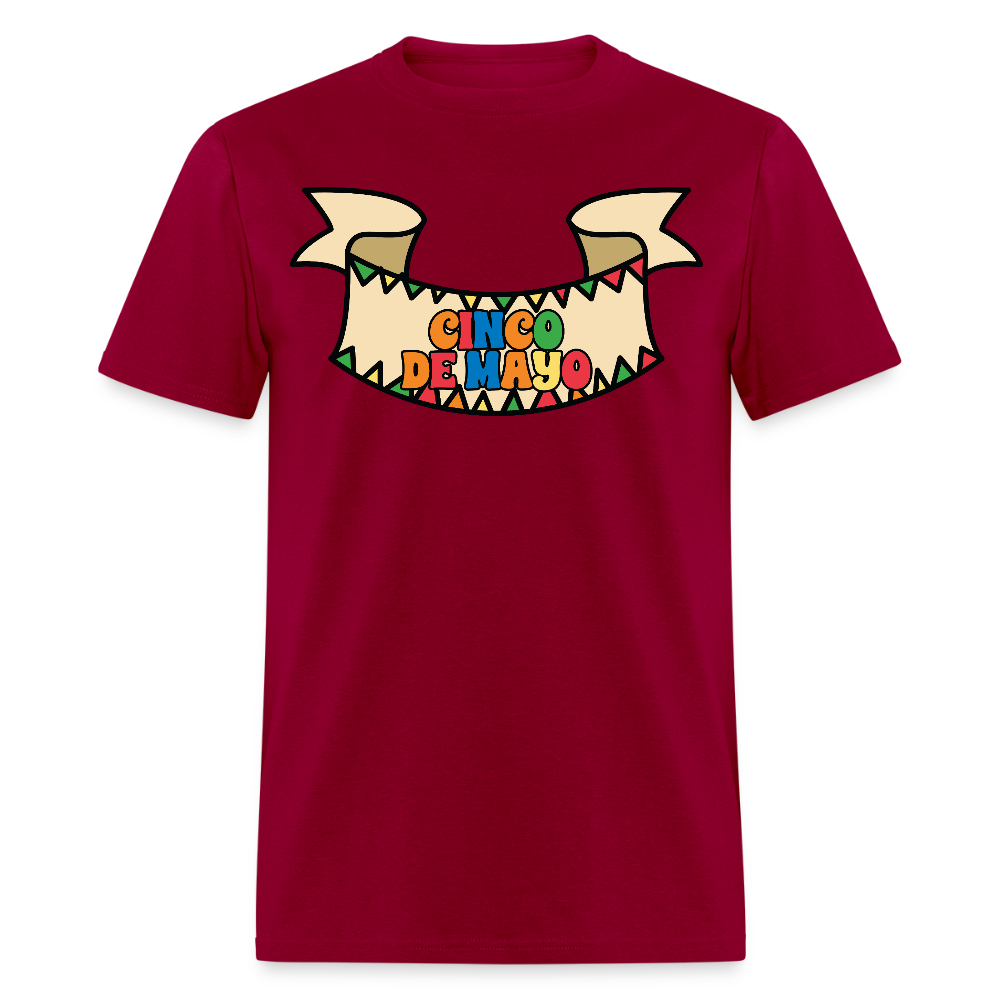 Best Festive Cinco De Mayo Outfits For Parties T-Shirt - dark red