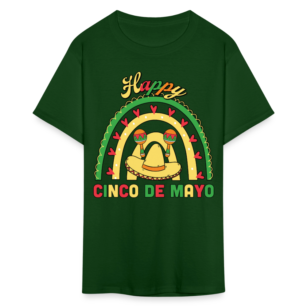 Funny Mexican Party Shirt For Cinco De Mayo Mexican Fiesta T-shirt - forest green