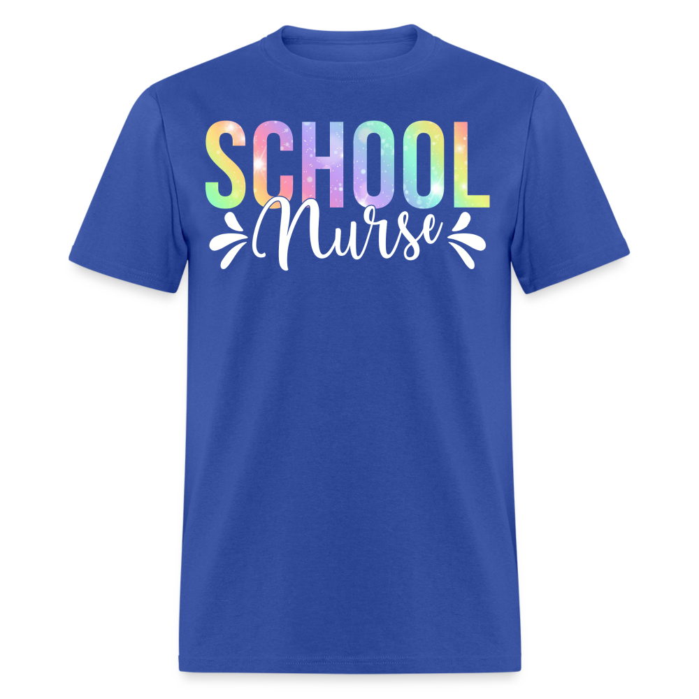 School Nurse Appreciation Gifts Back to School T-shirt - royal blue