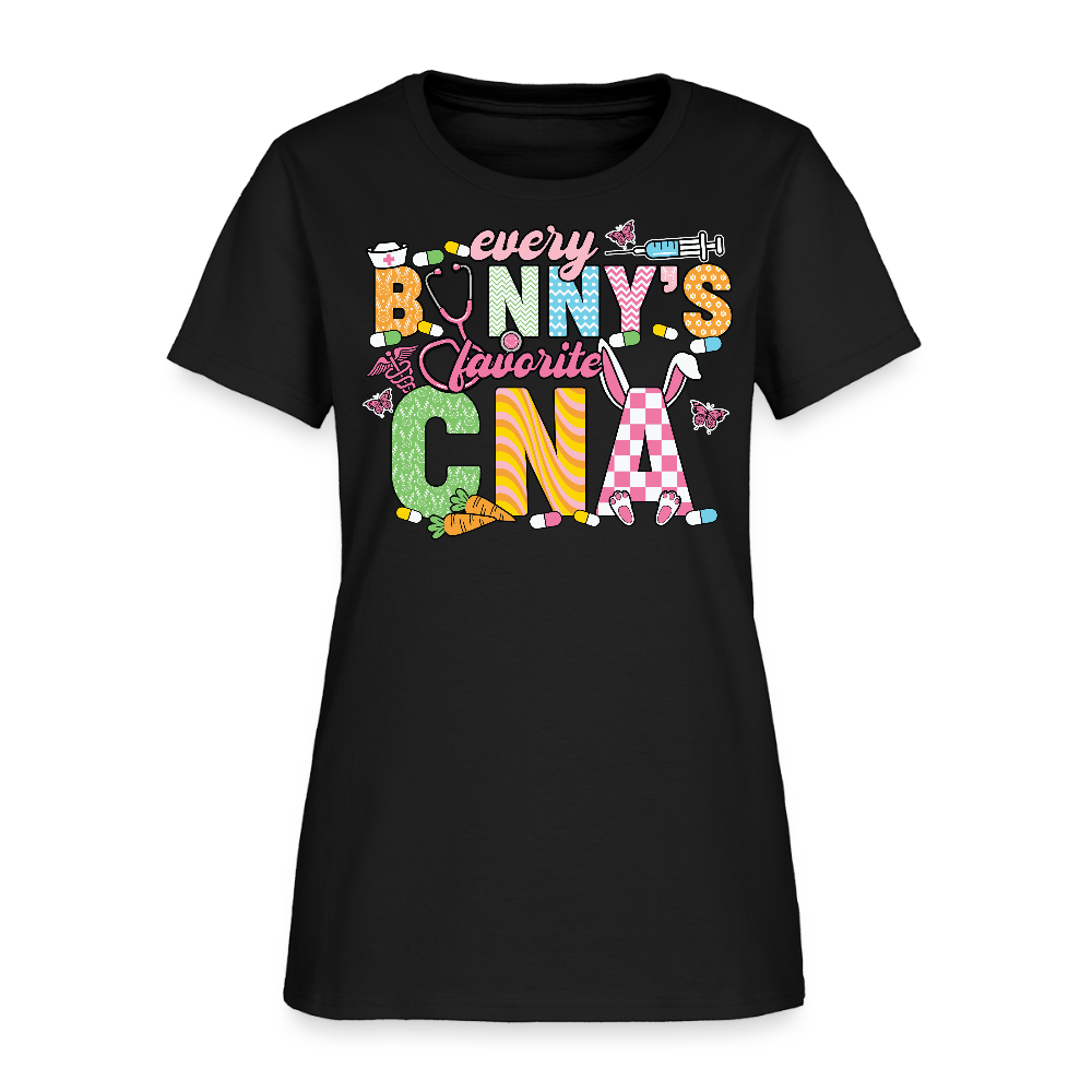 Every Bunny’s Favorite CNA Easter T-Shirt - black