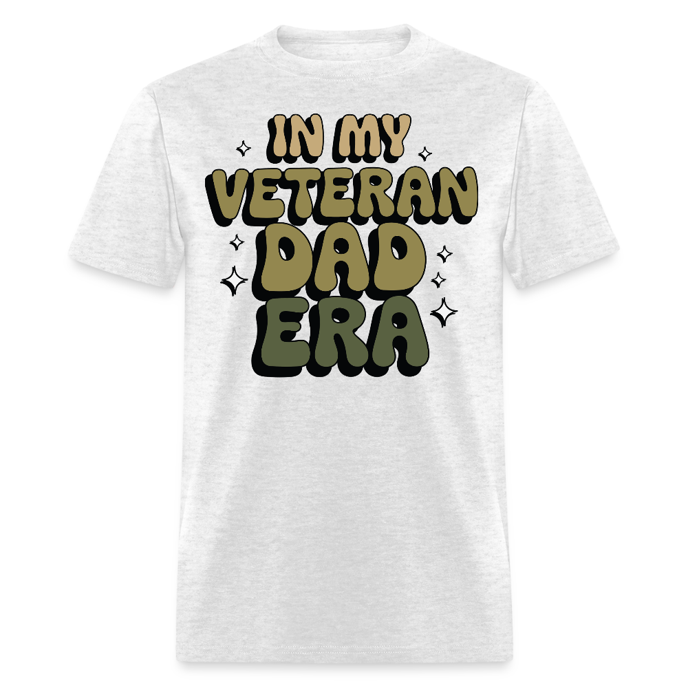 In My Veteran Dad Era Father's Day gifts T-shirt - light heather gray