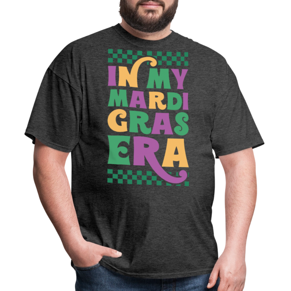 Funny and Stylish Mardi Gras Graphic Tees In My Mardi Gras Era T-shirt - heather black