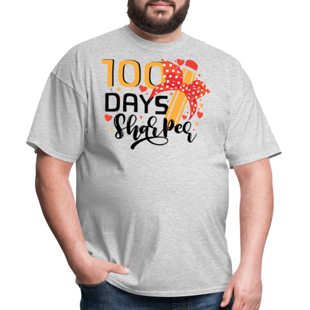 100 Days Of School Shirt For Teachers Unisex T-shirt - heather gray