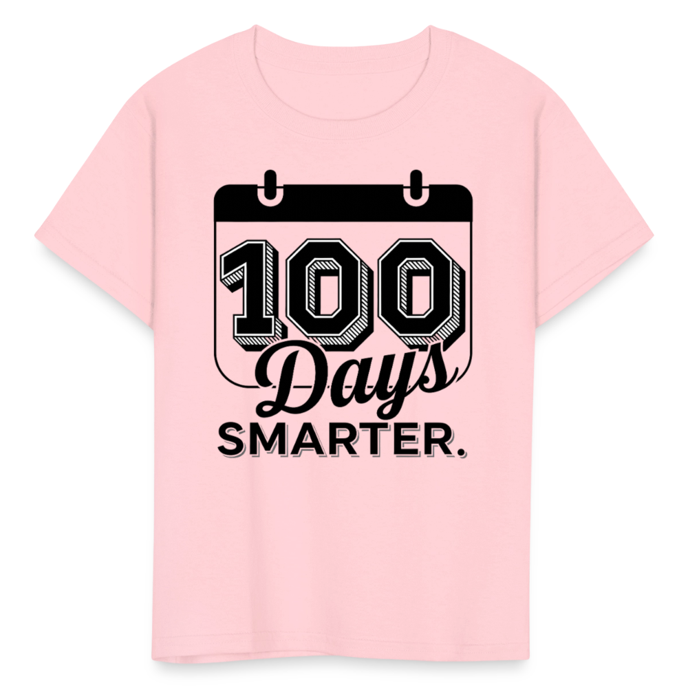 100 Days Smarter Shirt For Students 100th Days Celebration T-shirt - pink