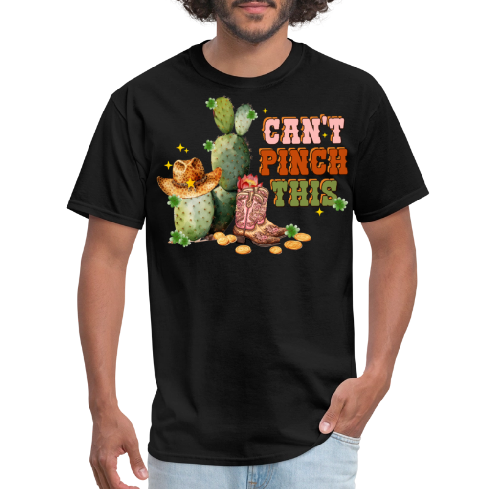 Can’t Pinch This Western St Patrick’s Day T-shirt - black