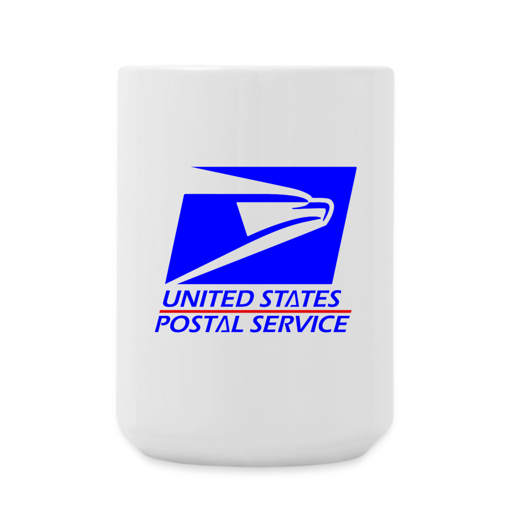 USPS Coffee Mug Gift for Postal Worker Mailman - white