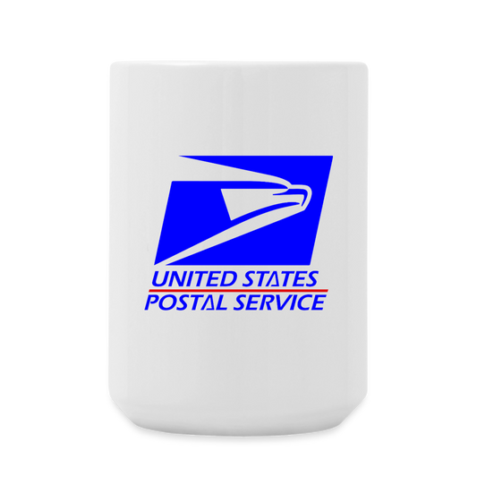 USPS Coffee Mug Gift for Postal Worker Mailman - white