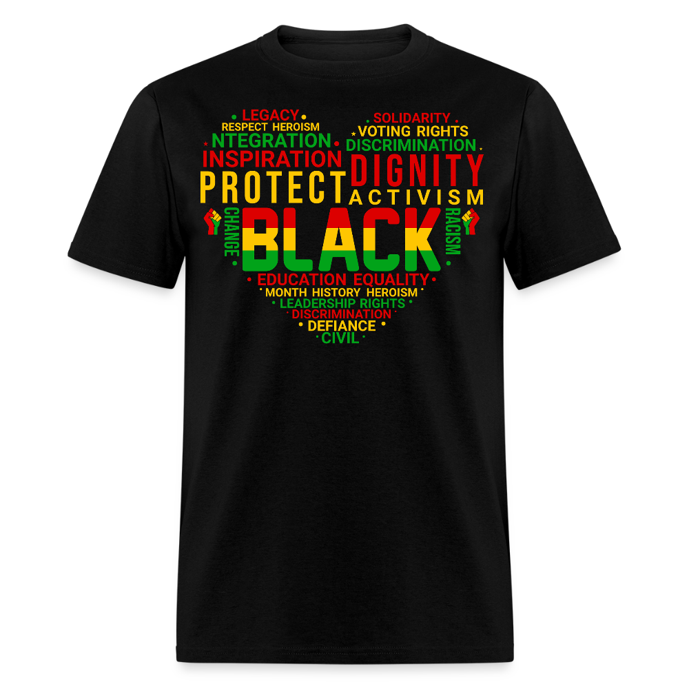 Black Empowerment Graphic Tee Juneteenth Pride T-shirt - black