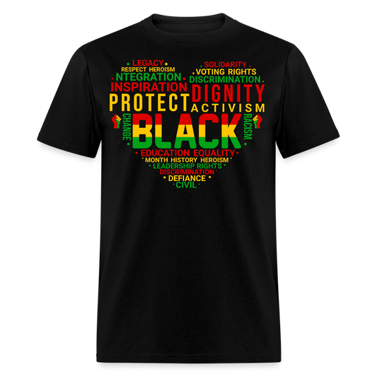 Black Empowerment Graphic Tee Juneteenth Pride T-shirt - black