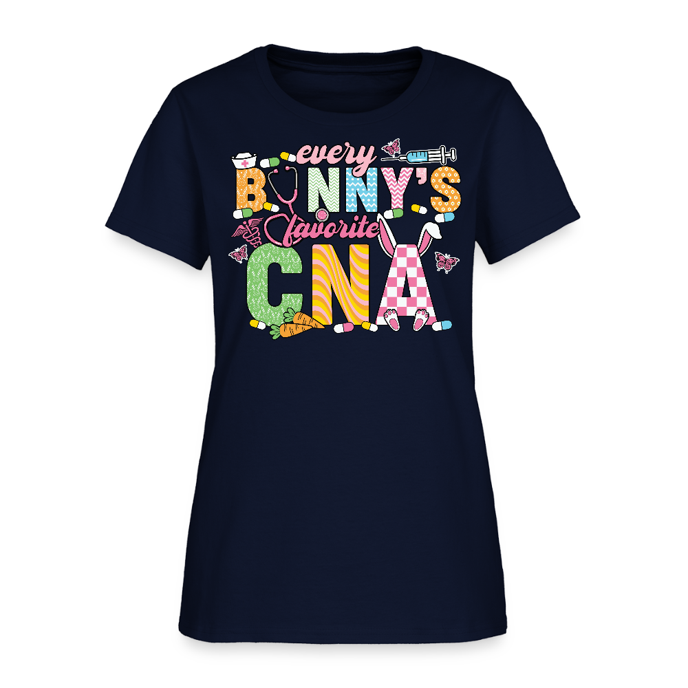 Every Bunny’s Favorite CNA Easter T-Shirt - navy
