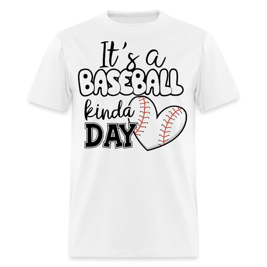 Cute Baseball Tee For Game Day T-shirt - white