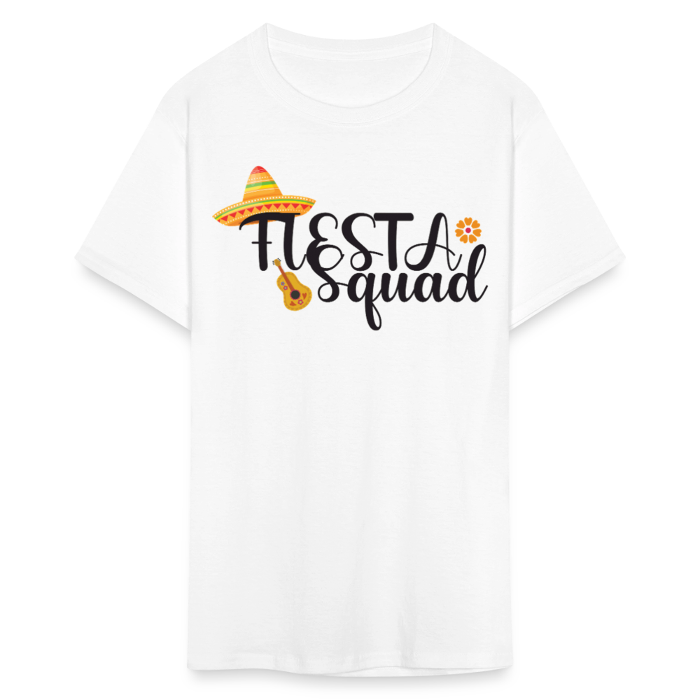 Fiesta Squad Matching Shirts For Cinco De Mayo Mexican Party T-shirt - white