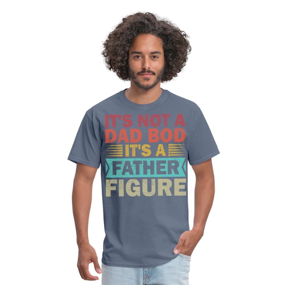 Funny Dad Bod Shirt for Father's Day Clasic T-shirt - denim