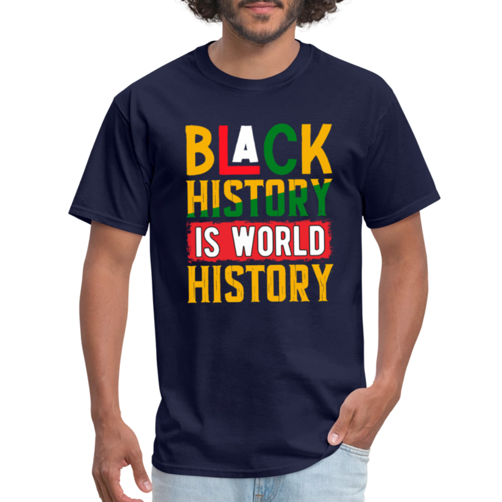 Black history Shirt For Cultural Pride Black Empowerment T-shirt - navy