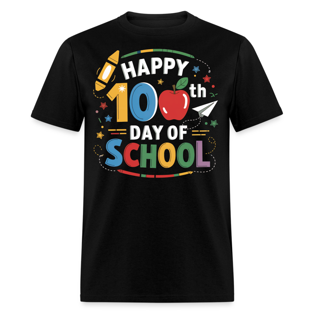 100th Day of School Tee Teacher Gifts School Celebration Unisex Classic T-Shirt - black