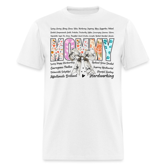 Comfortable And Stylish Mommy Appreciation T-shirt - white
