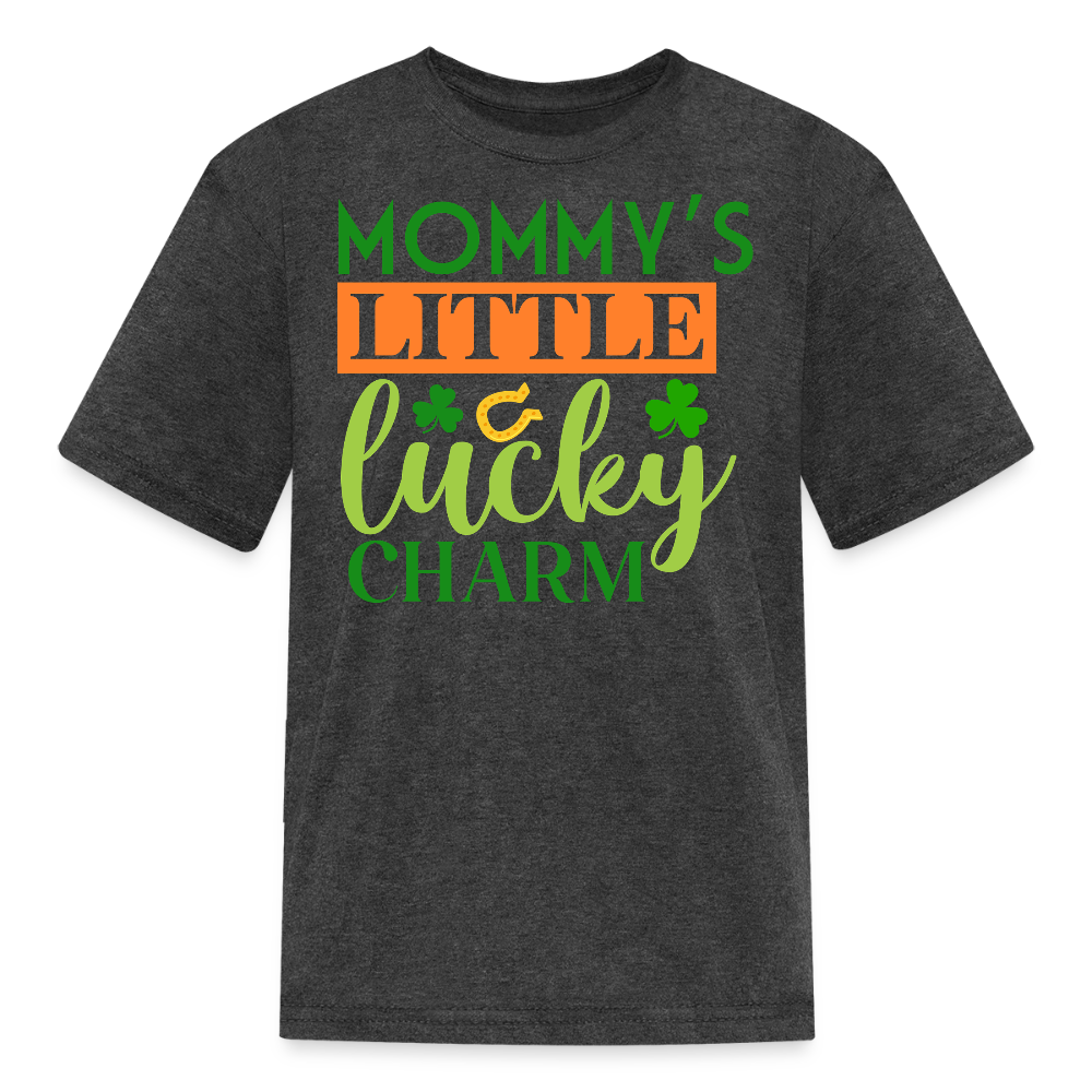 Cute Lucky Charm Baby For St Paddy’s Day T-shirt - heather black