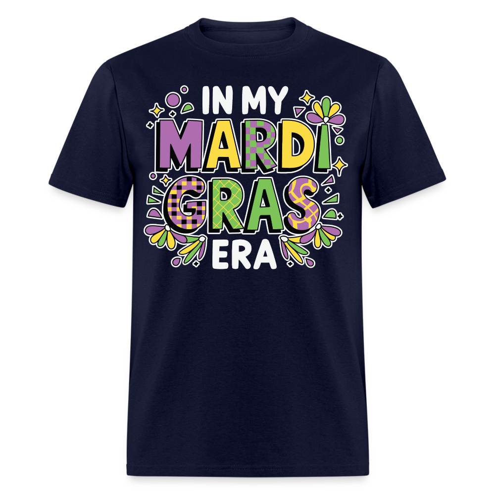 Mardi Gras Party Outfit For Women And Men Funny Mardi Gras T-shirt - navy