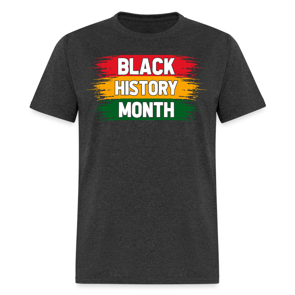 Celebrate Black culture Tee Black History Month Unisex T-shirt - heather black