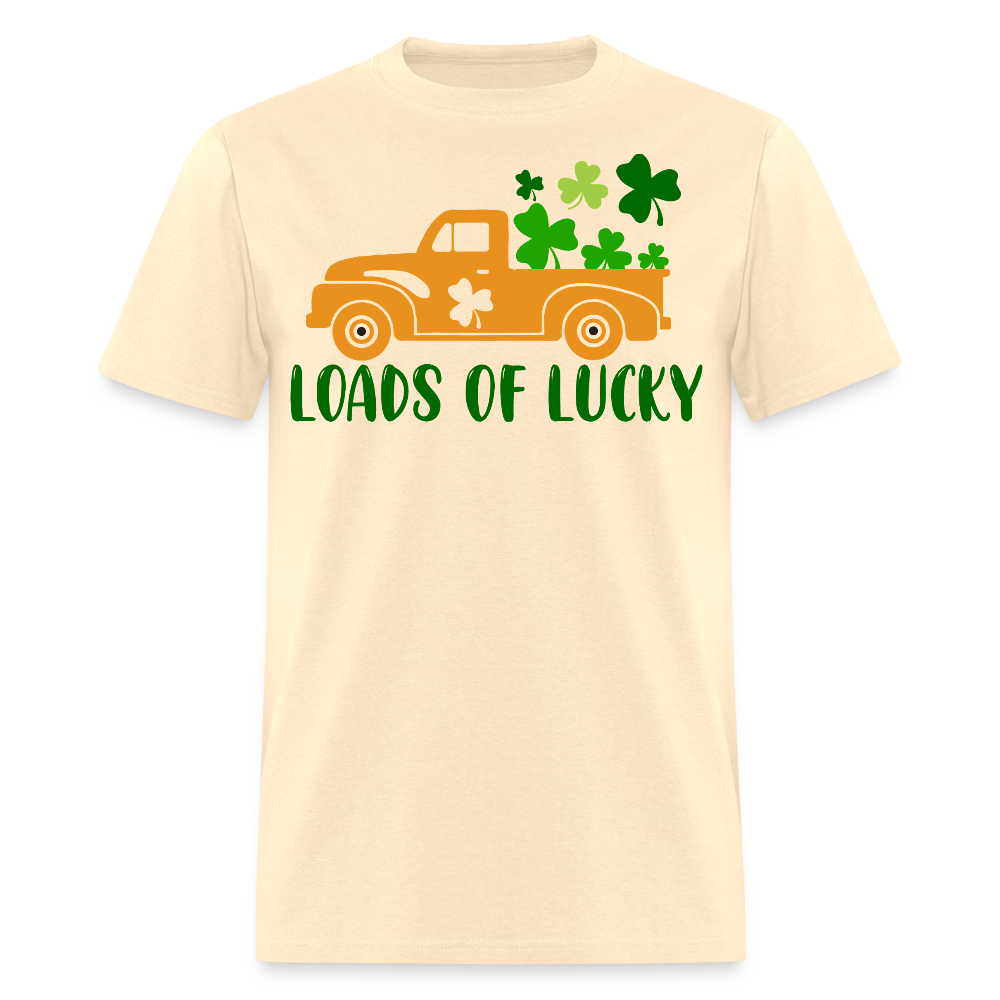 Loads of Lucky St Patrick’s Day T-shirt - natural