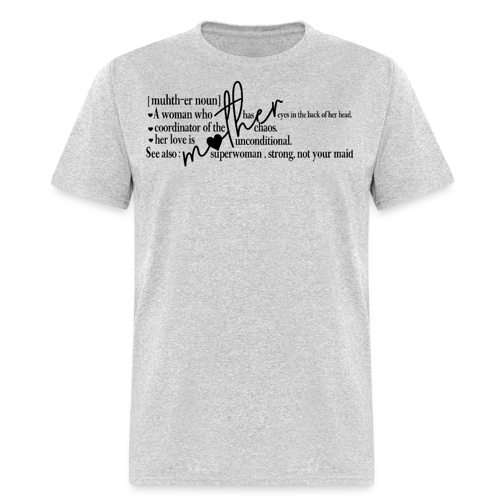 Mother’s Day Gift For Strong Moms T-shirt - heather gray