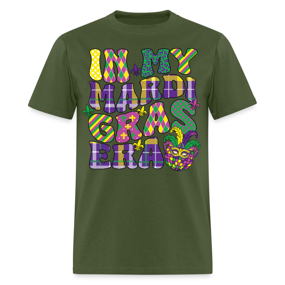 New Orleans Festival Shirt In My Madri Gras Era T-shirt - military green