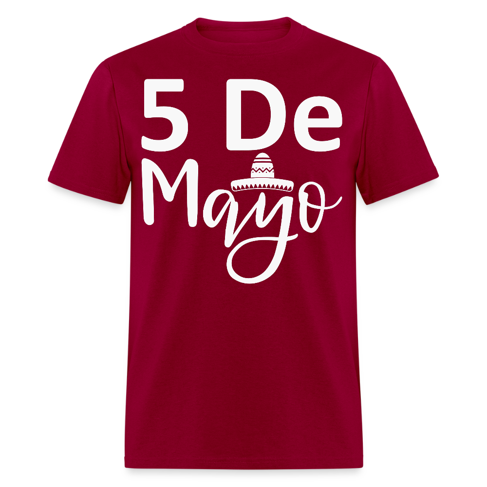 5 De Mayo Celebration Outfit Cinco de Mayo Party T-shirt - dark red