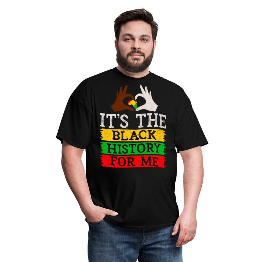 African Heritage Tee Black History Month Unisex T-shirt - black