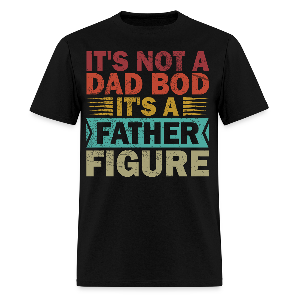 Funny Dad Bod Shirt for Father's Day Clasic T-shirt - black