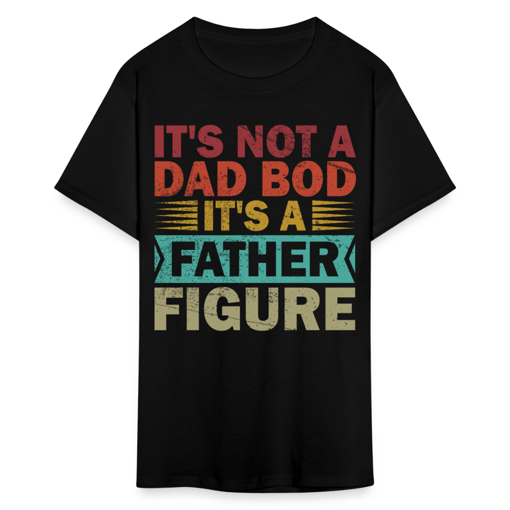 Funny Dad Bod Shirt for Father's Day Clasic T-shirt - black