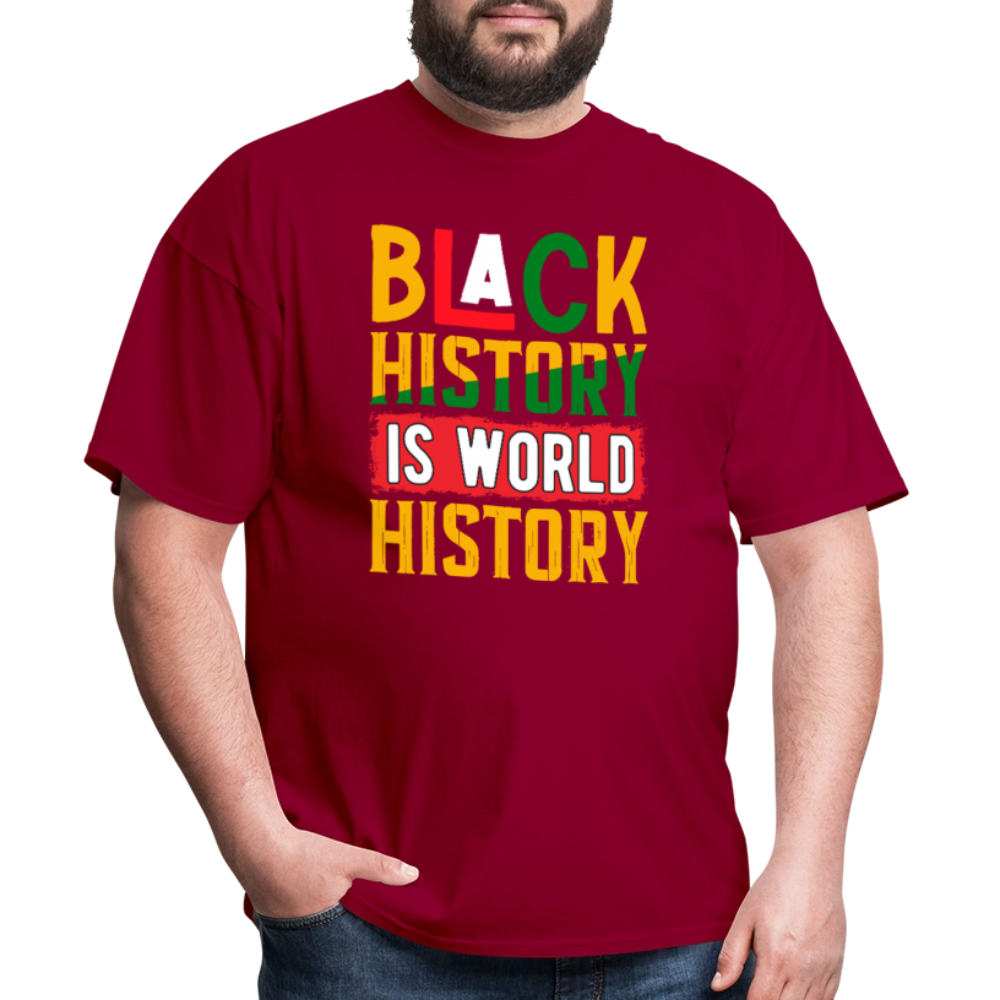 Black history Shirt For Cultural Pride Black Empowerment T-shirt - dark red