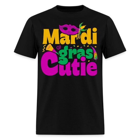 New Orleans Shirt Cute Mardi Gras Party T-shirt - black