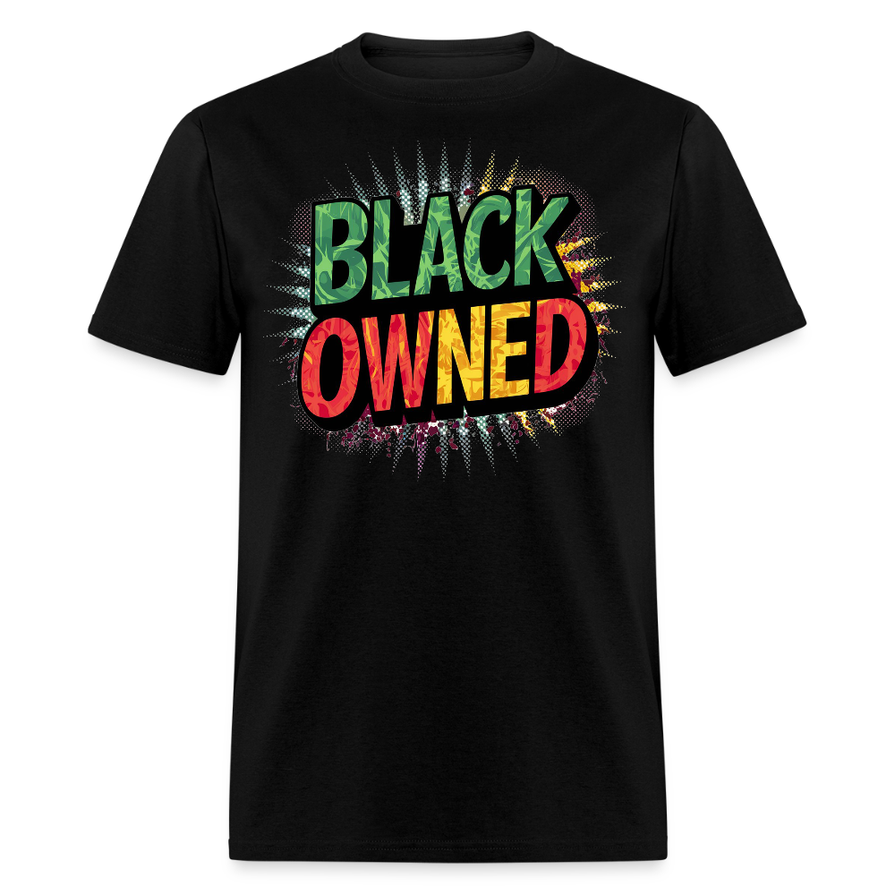 Black Pride Graphic Tee Streetwear Afrocentric T-shirt - black