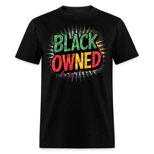 Black Pride Graphic Tee Streetwear Afrocentric T-shirt - black