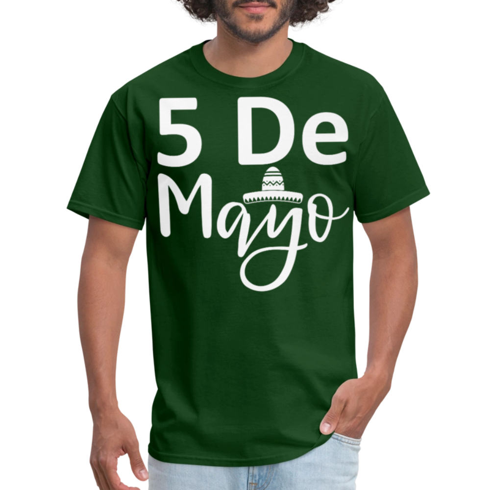 5 De Mayo Celebration Outfit Cinco de Mayo Party T-shirt - forest green